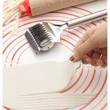 HULIANFU Manual Noodle Cutter Multifunctional Noodle Rolling Press Stainless Steel Noodle Knife Kitchen Manual Noodle Tool Ferramentas