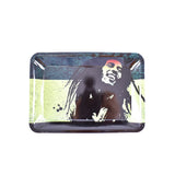 HULIANFU Tobacco Rolling Tray 18*12.5CM Herb Tobacco Tinplate Plate Smoking Accessories Cigarette Rolling Tray For Grinder