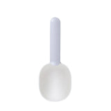HULIANFU Mutli-function Portable Pet Cat Dog Food Shovel Scoop Feeding Spoon with Sealing Bag Clip Pet Feeders Pet Puppy Kitten Supplies