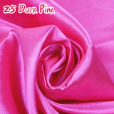 HULIANFU Satin Fabric Eight-heddle Imitation Silk Cloth 17 Colors Gift Box Lining Background Cloth Handmade DIY Accessories