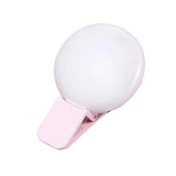 HULIANFU Mini Q Selfie Ring Light Portable Flash LED USB Clip Mobile Phone Fill Lamp Led Mirror Neon Sign Selfie Ring Makeup Lightings