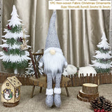 HULIANFU Santa Claus Christmas Doll Merry Christmas Decorations for Home Elk Christmas Ornaments Xmas Tree Decor  Navidad Natal Gifts