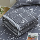 HULIANFU Spring Summer Quilting Quilt Home Air Conditioning Quilts for Adult Kids Washable Soft Cozy Queen Size Comforter Blanket 150x200
