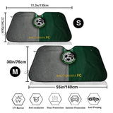 HULIANFU Israel Maccabi Haifa FC Car Windshield Sun Visor Can Effectively Block The Sun For Your Car