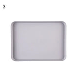 HULIANFU Multi Nordic Creative Multi-function Rectangular Plastic Tray Storage  Kitchen Supplies Home  Fruit Dessert