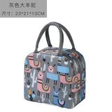 HULIANFU Portable Cooler Bag Ice Pack Lunch Box Insulation Package Insulated Thermal Food Picnic Bags Pouch For Women Girl Kids Children
