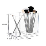 HULIANFU Makeup Blush Organizer Storage for Cosmetics Desktop Makeup Organizer 7-compartment Plastic Eye Shadow Storage Box Organizer