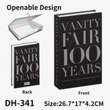 HULIANFU Luxury Fake Books for Decoration Openable Simulation Book Storage Box Coffee Table Books Villa Hotle Home Decor Shooting Props