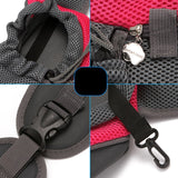 HULIANFU Pet Puppy Carrier S/L Outdoor Travel Dog Shoulder Bag Mesh Oxford Single Comfort Sling Handbag Tote Pouch