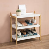 HULIANFU Shoes Storage Rack Household Storage Dustproof Slipper Rack Shoe Cabinet Bulkhead Shelf Adjustable Shoe Rack Storage Rack
