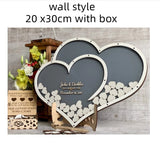 HULIANFU Wedding guest book alternative Wedding guest book Guest book alternative Wedding Guest book wedding Wedding guestbook alternativ