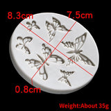 HULIANFU Mermaid Starfish Seahorse Shaped Silicone Mold DIY Fondant Cake Decorating Tool Epoxy Resin Glue Mold Kitchen Baking Accessories