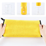 HULIANFU Quick-drying Pet Dog and Cat Towels Soft Fiber Towels Water-absorbent Bath Towel Convenient Pet Shop Cleaning Towel Pet Supplies
