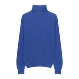 Hulianfu Winter High Quality Wwomen's Wool Sweater Solid Color High-neck Pullover Long-sleeved Knit Top