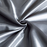 HULIANFU Satin Silk Bedding Sheet Set Solid Color Fitted Sheet Set Single Double King Size Bed Sheet Set Luxury Rayon Flat Sheet Set