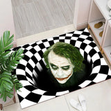 HULIANFU Olanly Halloween Scary Party Living Room Carpet Doormat 3D Non-Slip Absorbent Floor Mat Bedroom Decorative Rug