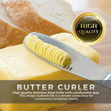 HULIANFU Stainless Steel Butter Dish Box Container Cheese Server Storage Keeper Tray With Lid Fresh Keeping Container Kitchen Dinnerware