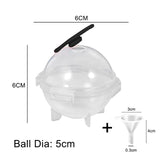 HULIANFU Round 4 Cavity Ice Mould Ice Ball Maker DIY Ice Cream Mold Plastic Whiskey Ice Cube Tray Bar Accessories Tool форма для льда