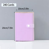 HULIANFU Photocard Holder Collection Album Idol Chasing Star Binder Photocards Collection Book Large-capacity Ticket Card Book Card Bag