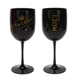 HULIANFU Wine Glasses PARTY White Champagne Coupes Cocktail Glass Champagne Flutes Wine Cup Goblet Plastic Beer Glass  Whiskey Glass