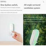 HULIANFU Negative Ion Air Purifier Anion Air Purification Freshener Ionizer Cleaner Dust Cigarette Smoke Remover Home Toilet Deodorant