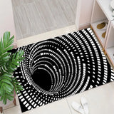 HULIANFU Olanly Halloween Scary Party Living Room Carpet Doormat 3D Non-Slip Absorbent Floor Mat Bedroom Decorative Rug