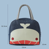 HULIANFU Portable Cooler Bag Ice Pack Lunch Box Insulation Package Insulated Thermal Food Picnic Bags Pouch For Women Girl Kids Children