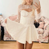 hulianfu  Evening party dresses for women  Summer clothes sexy off shoulder dress elegant vintage embroidered dress mini black
