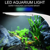 HULIANFU Super Slim LED Aquarium Light Lighting plants Grow Light 5W/10W/15W Aquatic Plant Lighting Waterproof Clip-on Lamp For Fish Tank