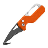 HULIANFU Portable Multifunctional Express Parcel Knife, Keychain, Serrated Hook, Carry-on Unpacking, Emergency Survival Tool Box Opener
