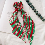 HULIANFU 2023 Christmas Silk Headband Merry Christmas Decorations for Home Xmas Gift Natale Navidad  Cristmas Ornaments New Year 2023 Noel