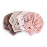 HULIANFU Microfiber Anti Frizz Curly Hair Towel Wrap for Women Adult Absorbent Quick Dry Bath Thicker Shower Long Curly Dry Hair Cap