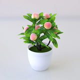 HULIANFU Mini Artificial Aloe Plants Bonsai Small Simulated Tree Pot Plants Fake Flowers Office Table Potted Ornaments Home Garden Decor