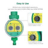 HULIANFU Outdoor Timed Watering Irrigation Controller Automatic Sprinkler Control Programmable Valve Hose Water Timer Faucet for Garden