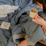 HULIANFU NEW Blanket Soft Premium Cotton Quilt Blanket Queen King Size Air Conditioning Quilt