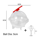 HULIANFU Round 4 Cavity Ice Mould Ice Ball Maker DIY Ice Cream Mold Plastic Whiskey Ice Cube Tray Bar Accessories Tool форма для льда