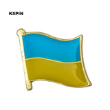 HULIANFU Ukraine flag pin lapel pin badge  Brooch Icons 1PC KS-0187