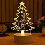 HULIANFU Romantic Love 3D Acrylic Led Lamp for Home Children Night Light Table Lamp Birthday Party Decor Valentine Day Bedside Lamp