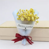 HULIANFU Mini Small Natural Dried Flowers Bouquet Real Happy Dry Flowers Press Decorative Photography Photo Backdrop Decor Party Supplies