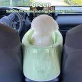 HULIANFU Portable Pet Dog Car Seat Central Control Nonslip Dog Carriers Safe Car Armrest Box Booster Kennel Bed For Small Cat Dog Travel