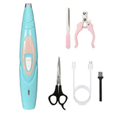 HULIANFU New Electric Dog Clippers Professional Pet Foot Hair Trimmer Dog Grooming Hairdresser Dog Shear Butt Ear Hair Cutter pedicure