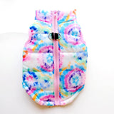 HULIANFU Winter Warm Pet Clothes For Small Dogs Windproof Pet Dog Coat Jacket Padded Clothing for Yorkie Chihuahua Puppy Cat Outfit Vest