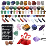HULIANFU Raw Crystal Natural Stone Ice Tartar Mold Cube Reiki Healing Quartz Home Decoration Collection Gift Whiskey Crushed Chakra Jade