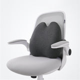 HULIANFU Memory Foam Lumbar Cushion Orthopedic Pillow Office Chair Cushion Support Waist Back Pillow Sets Car Seat Cushion Hips Massager