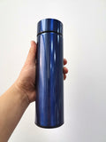 HULIANFU smart digital water bottle keeps cold and heat thermal bottle Stainless Steel Thermos for baby children kids terms