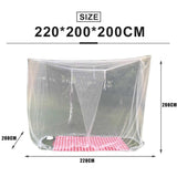 HULIANFU White Camping Mosquito Net Travel Repellent Tent Indoor Outdoor Insect Tent  4 Corner Post Canopy Hanging Bed With Storage Bag