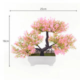 HULIANFU Mini Artificial Aloe Plants Bonsai Small Simulated Tree Pot Plants Fake Flowers Office Table Potted Ornaments Home Garden Decor