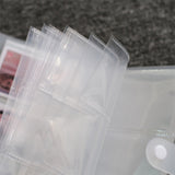 HULIANFU Photocard Holder Collection Album Idol Chasing Star Binder Photocards Collection Book Large-capacity Ticket Card Book Card Bag