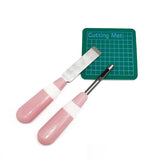 HULIANFU sewing tools Roll &amp; Press  Clover to quickly press seams that won't pull, stress, or distort fabric roller pusher Squeegee wheel