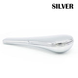 HULIANFU Spoon Smoking Pipe Portable Creative Herb Tobacco Cigarette Ignescent Metal Pipes For Smoking Gift Box